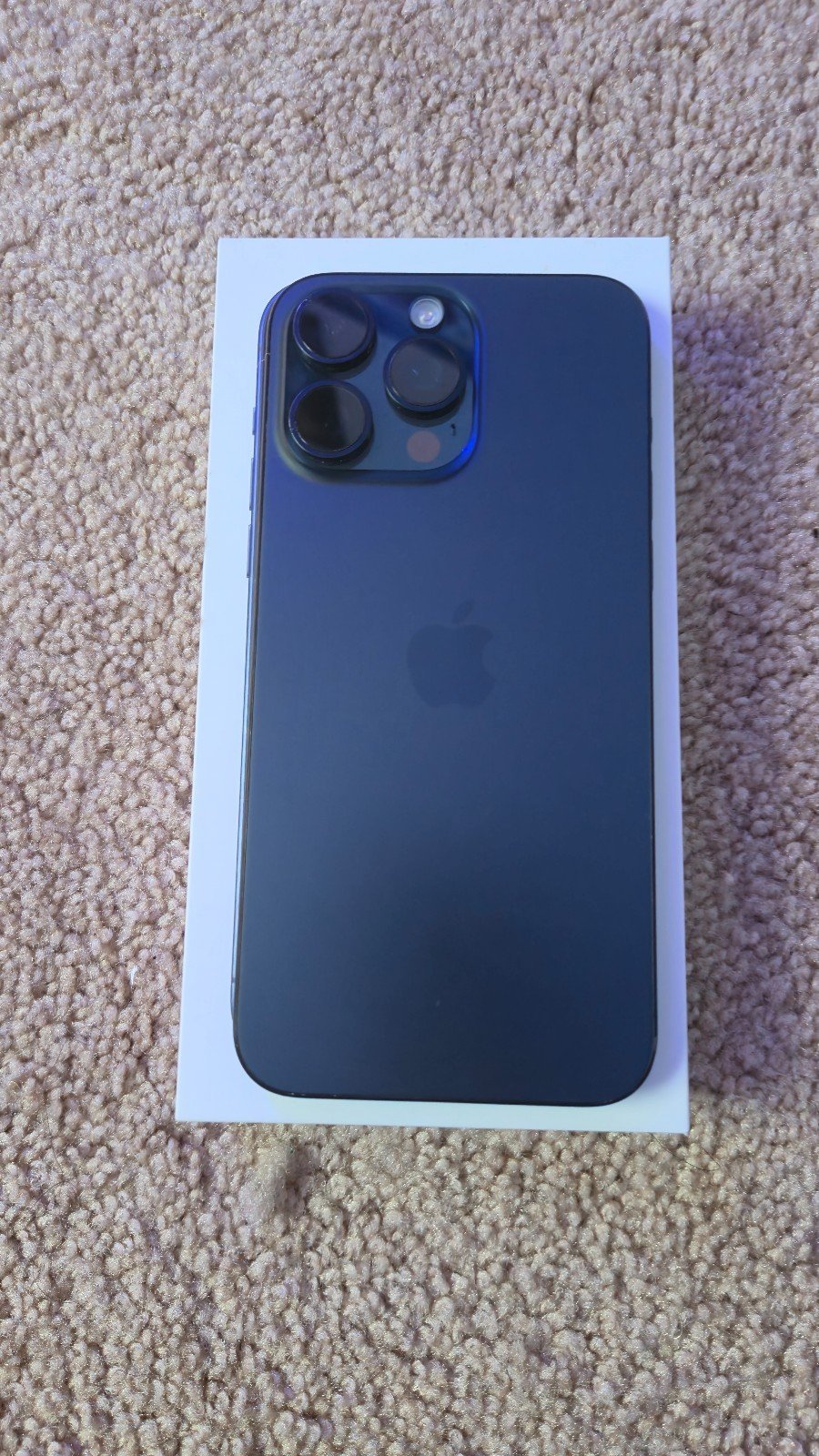 Apple iPhone 15 Pro Max Factory Unlocked (93% Batt) Blue Titanium 256GB