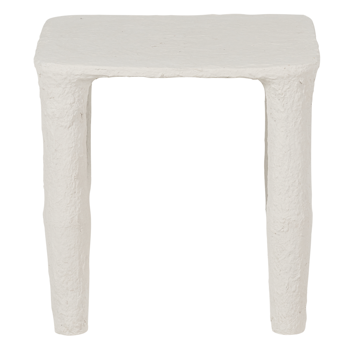 WOOOD lage bijzettafel Vion - Papier Mache - Off White - 40x40x40