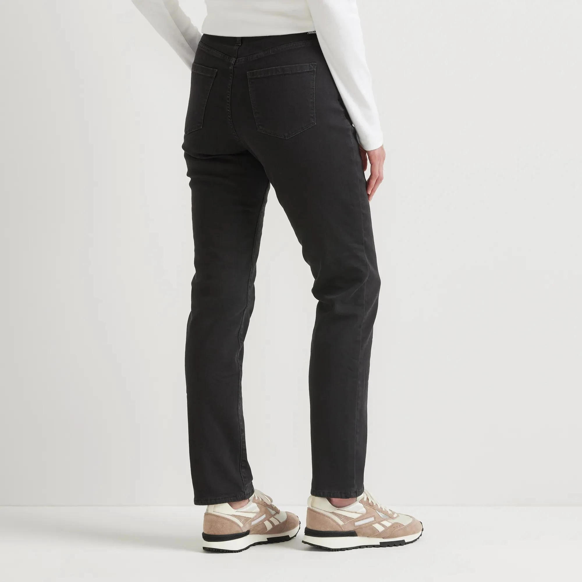 Women's Venture Stretch Fleece-Lined Slim Straight Leg Jeans