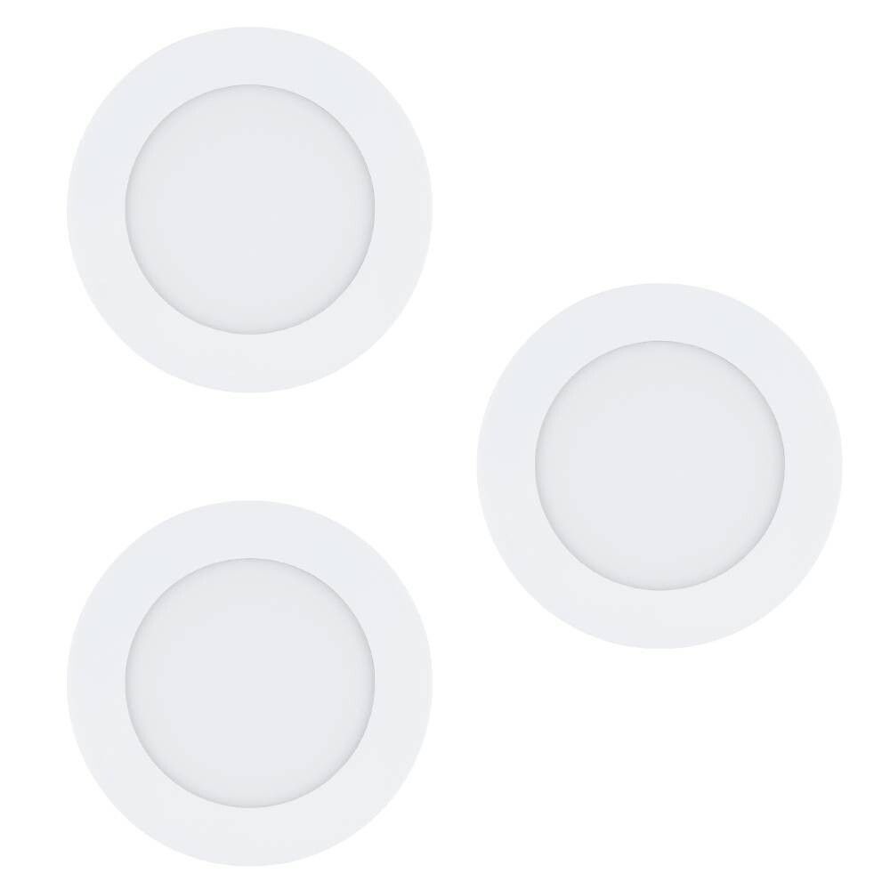 INNEBYGGINGSSPOT-SETT ELGO TINUS 12V 3L Ø120MM H25MM