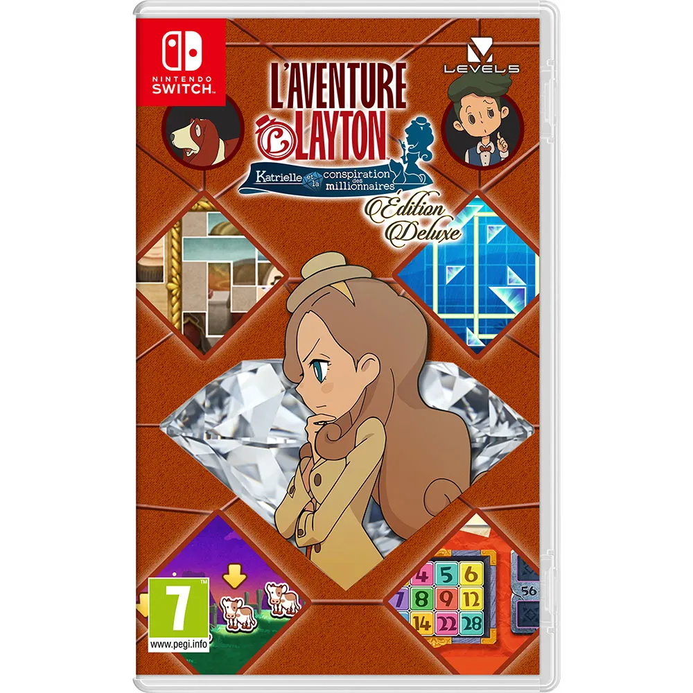 Nintendo Switch Layton´s Mystery Journey Katrielle and the Millionaries Conspiracy Deluxe Edition
