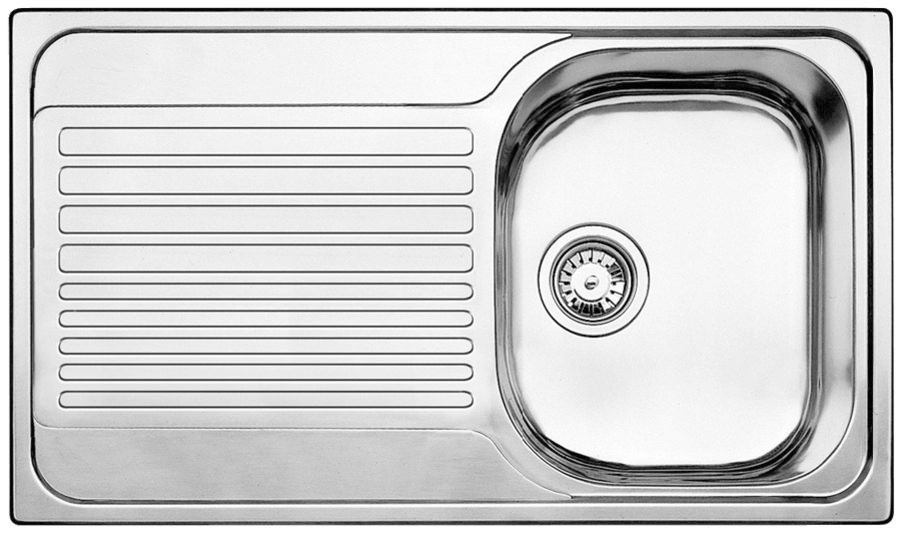 BLANCO Zlewozmywak TIPO 45 S stal matowa 511942