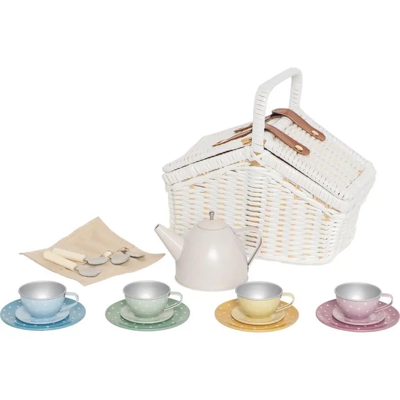 Geschirrset 18-teilig Picknick Tee Set