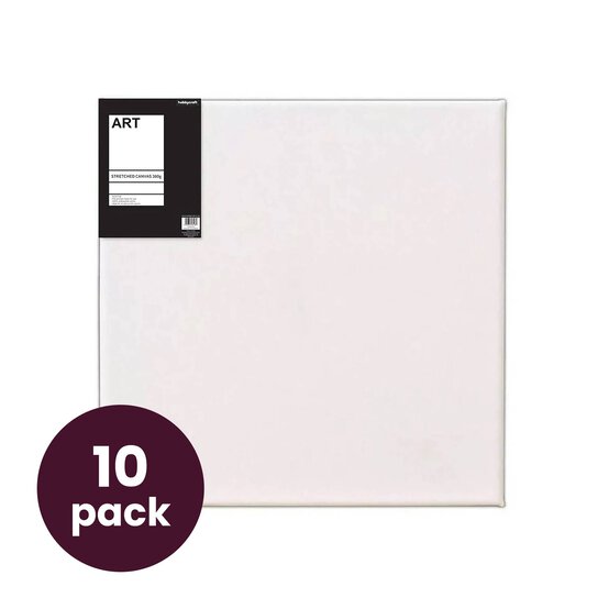 Stretched Canvas 100cm x 100cm 10 Pack Bundle