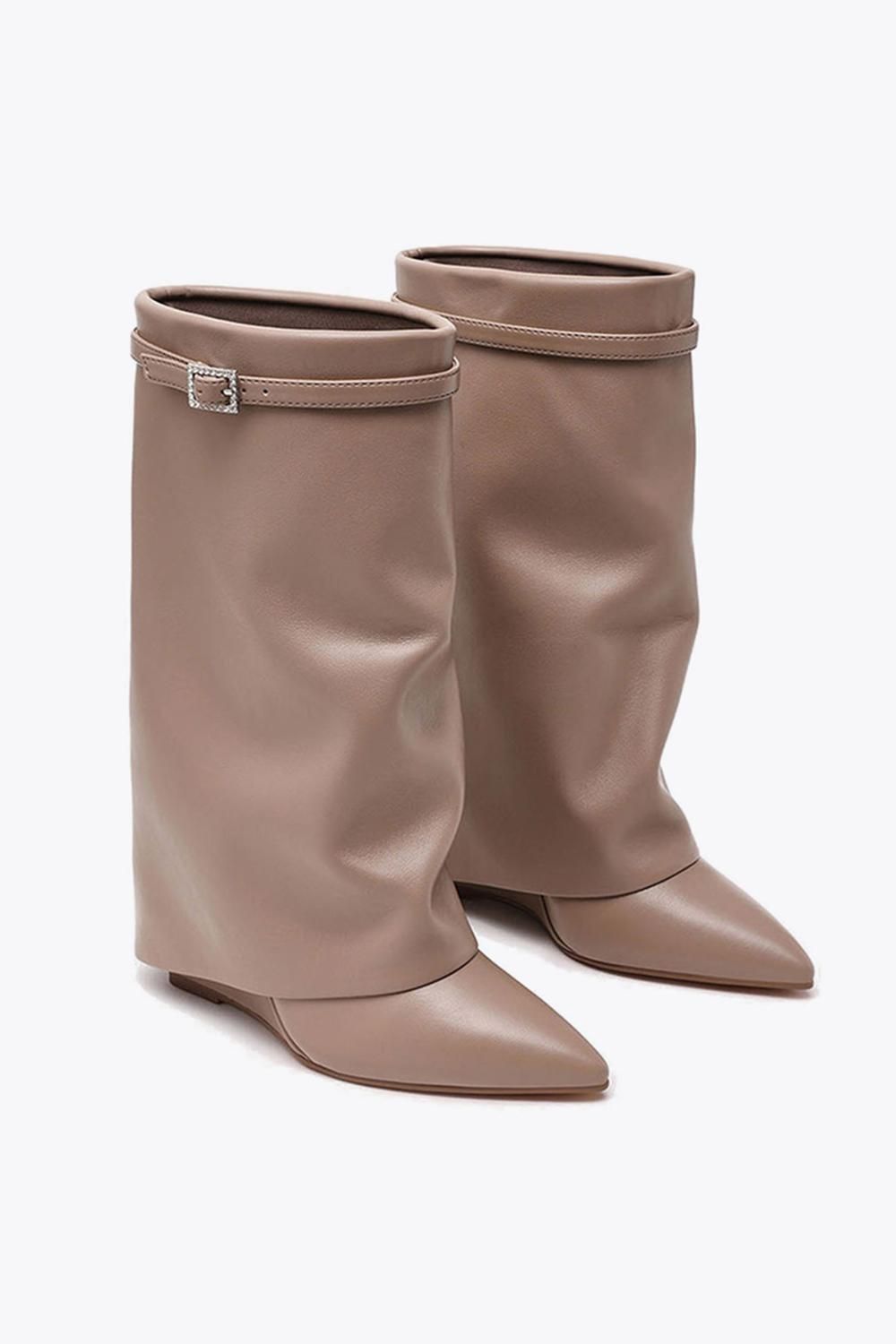 STEVE MADDEN Shocker Boot Taupe' Boots