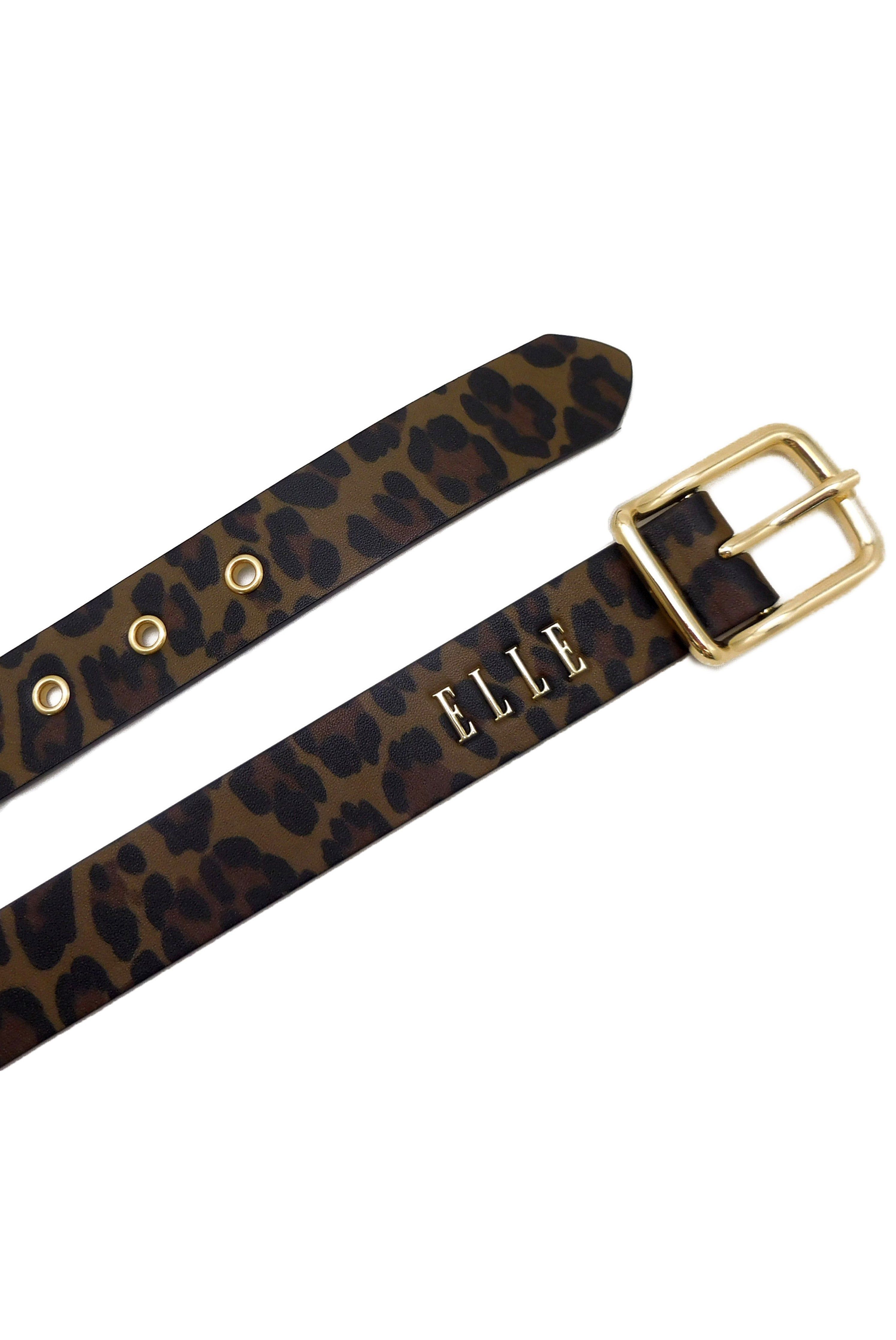 ELLE Agnes Centre bar Eyelet Belt