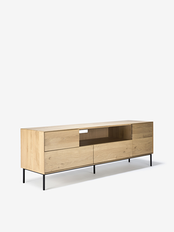 Meuble tv whitebird - ethnicraft chene clair