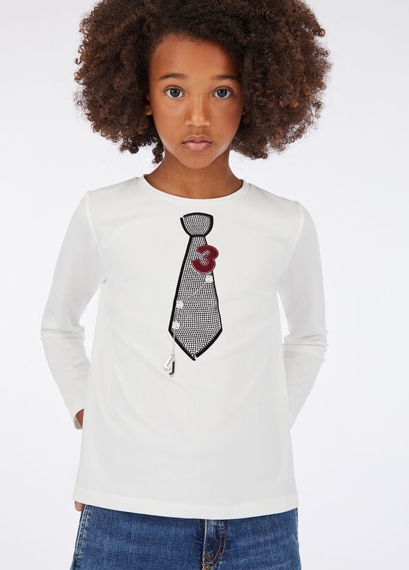 T-shirt in cotone con stampa
