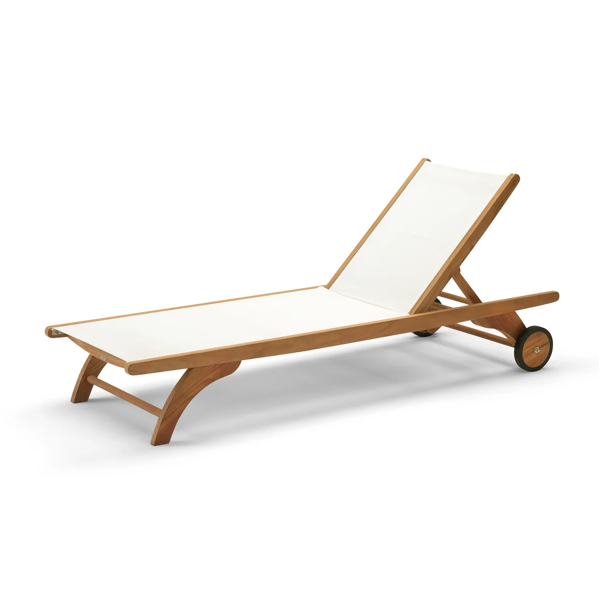 Fritz Hansen - Skagerak Columbus Sun Bed, Teak / weiß