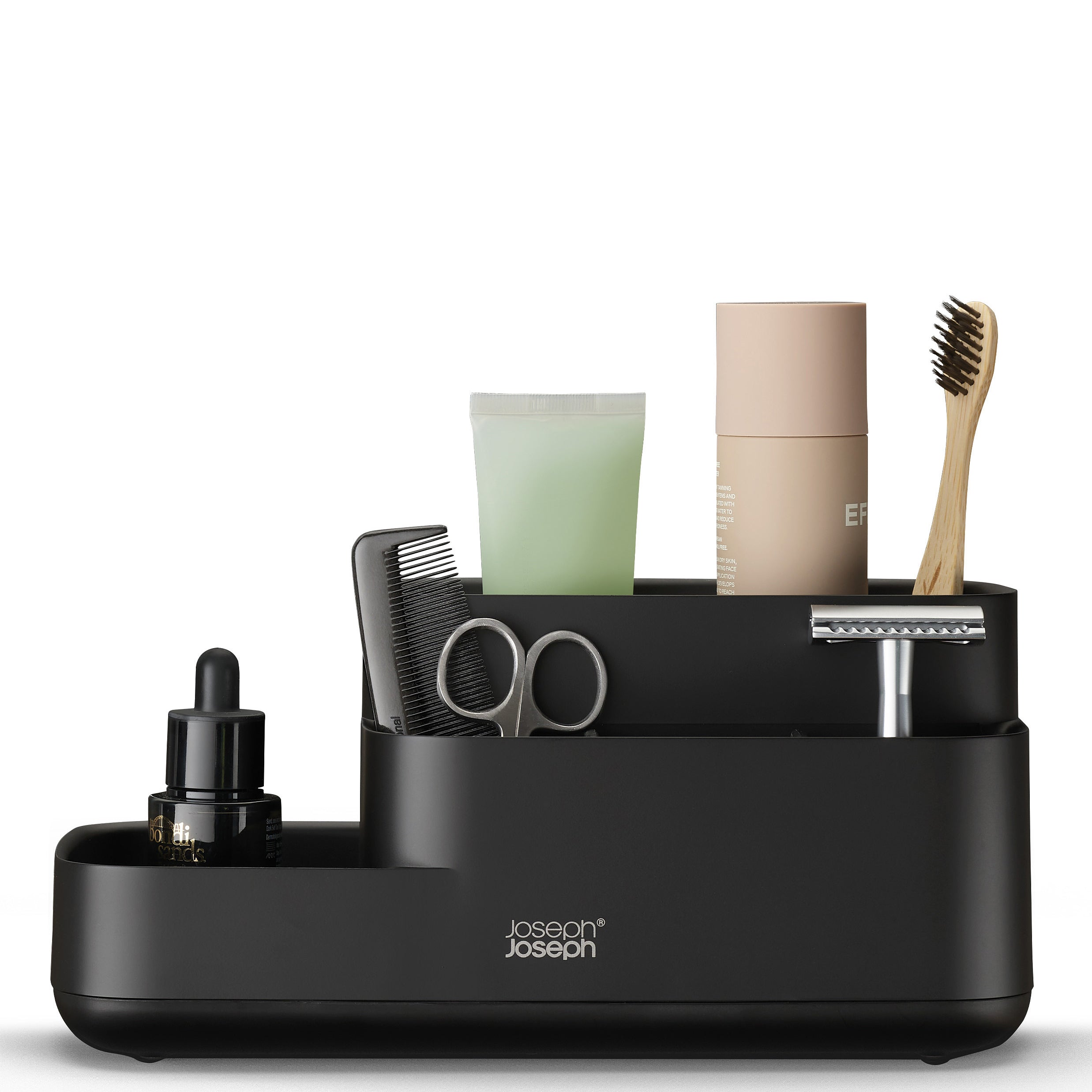 Joseph Joseph Easy-Store Badkameropberger - Zwart