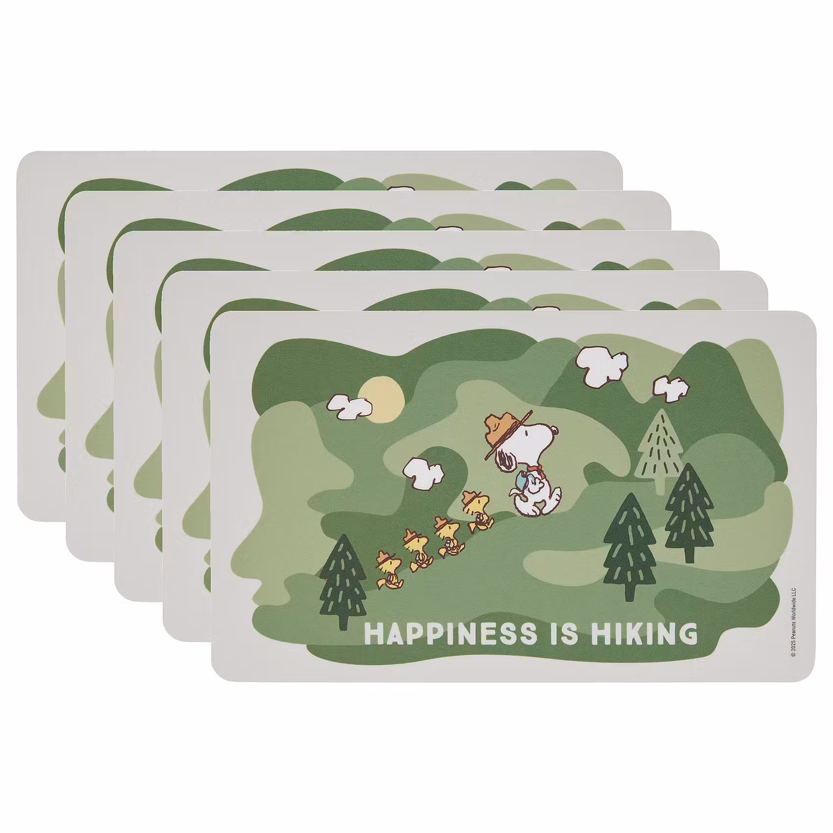 PEANUTS Frühstücksbrettchen 5er-Set