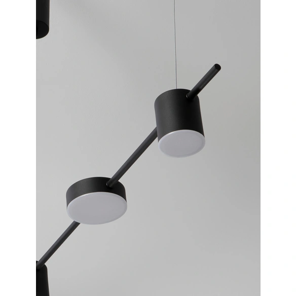 Pendelleuchte »Nordik «, LED, 29 W, Höhe: 120 cm, schwarz