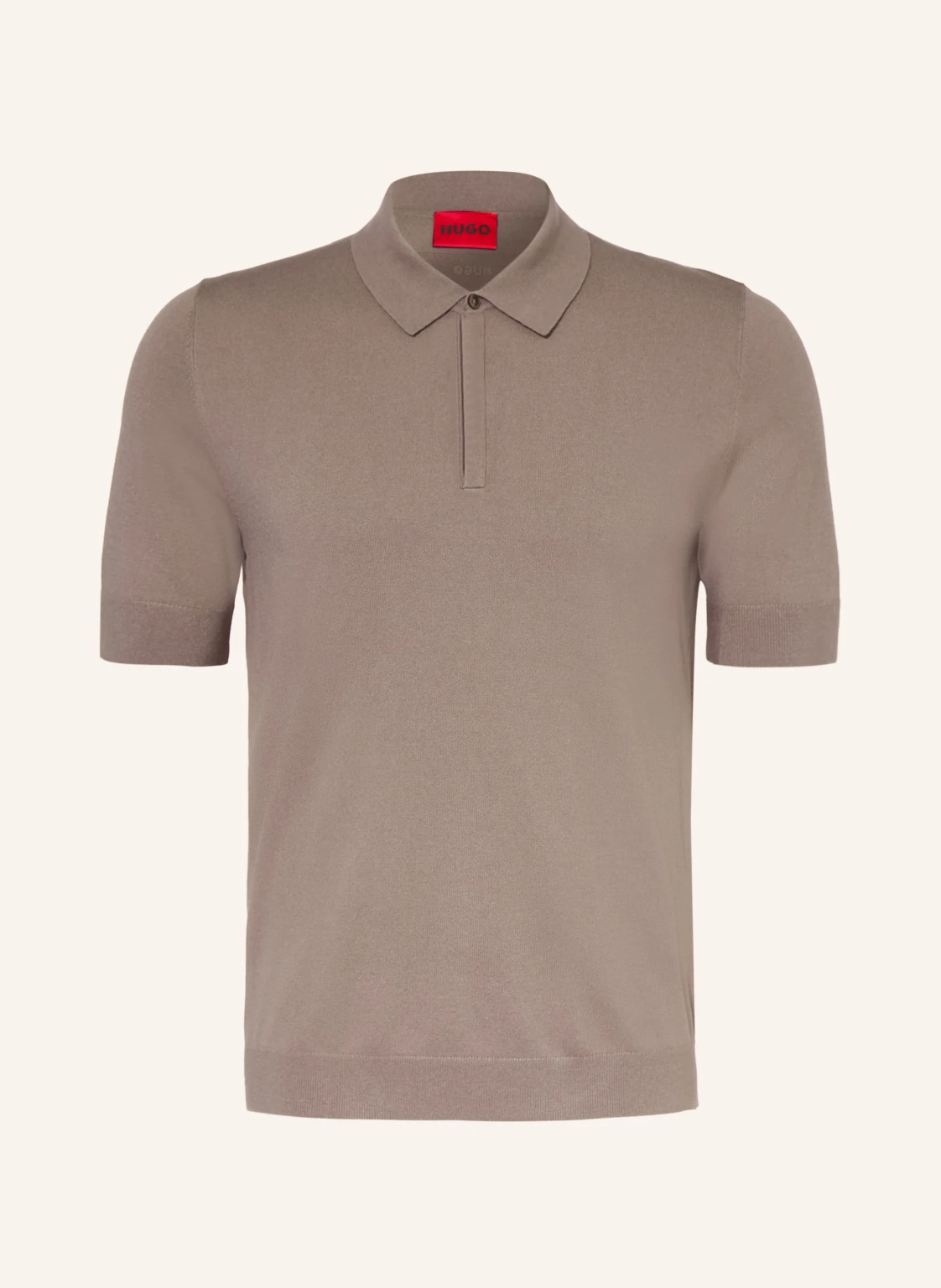 HUGO Strick-Poloshirt SAN PETER