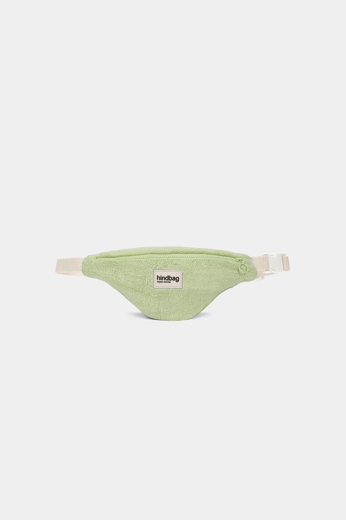 Sac banane enfant Augustin Éponge vert amande