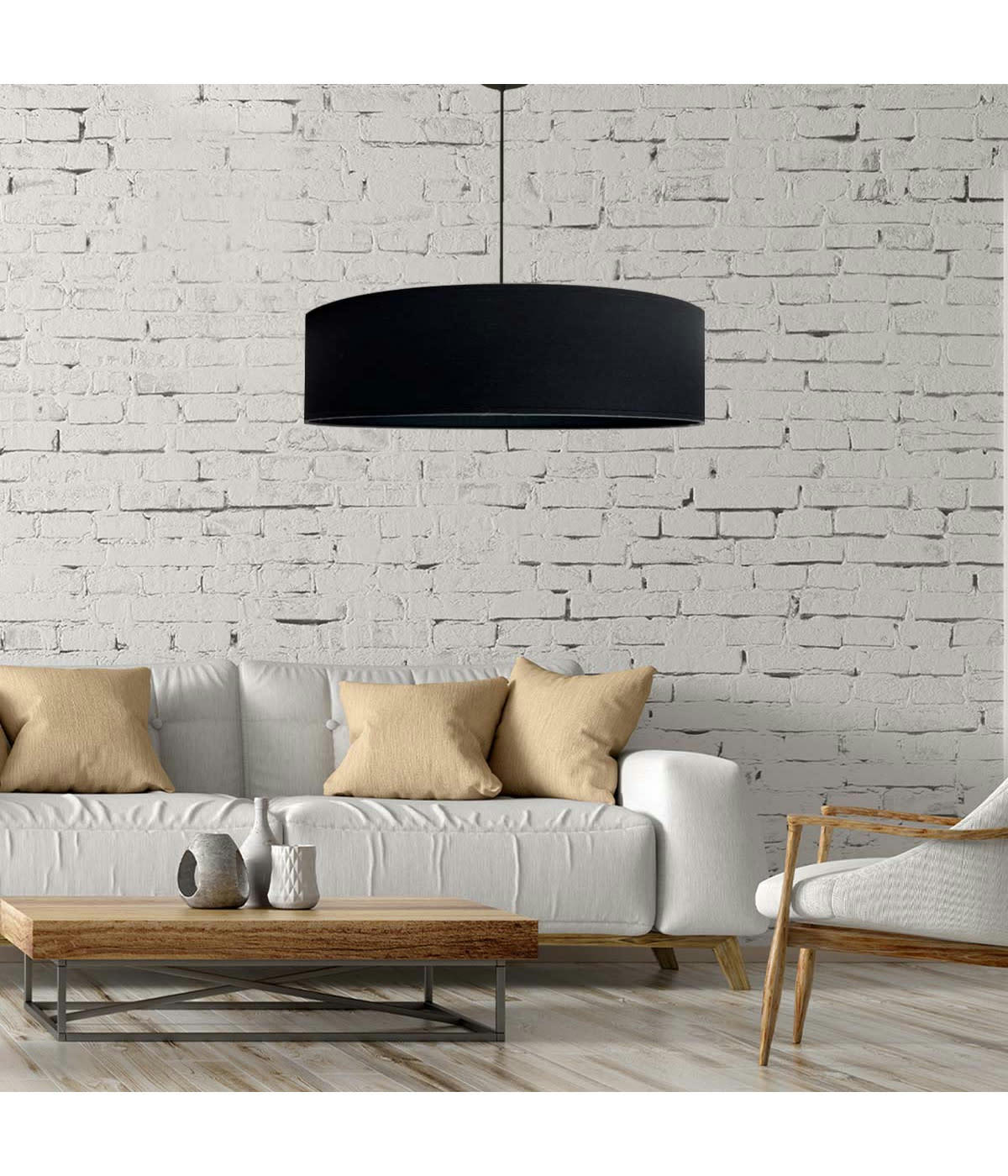 NOIR INTÉRIEUR NOIR - Suspension Noir intérieur noir D: 60 x H: 25