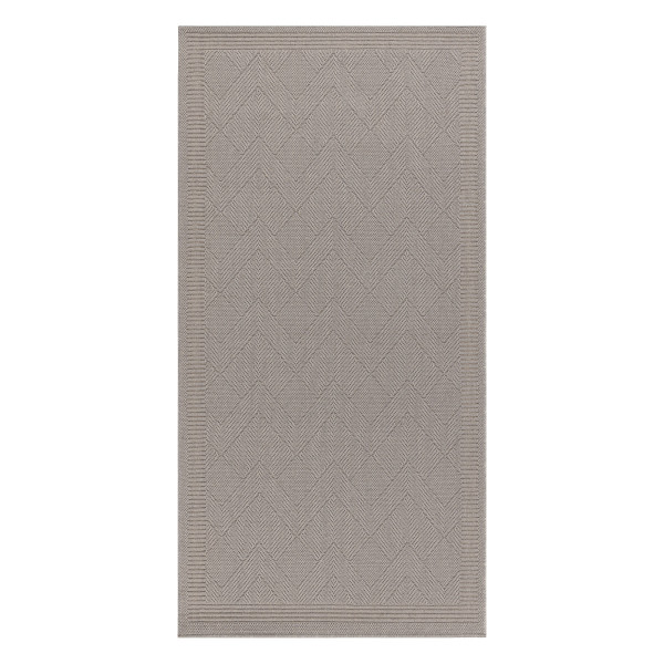 Dywan wełniany VILLA 7636/68400 Zygzak SIZAL, płaskotkany 80x150 cm