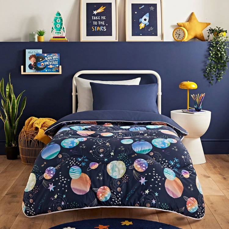Night Lark Junior Space Adventure 10.5 Tog Duvet Set- Single