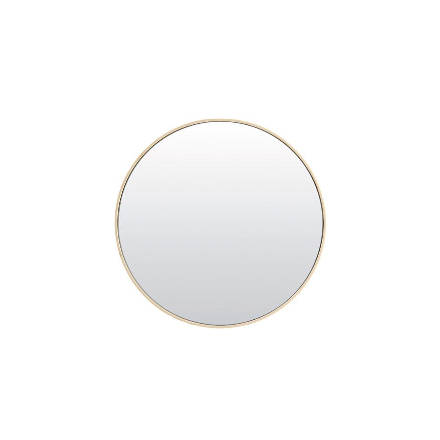 Light & Living - Espejo spiegel rond Ø50 cm - glas helder+crème