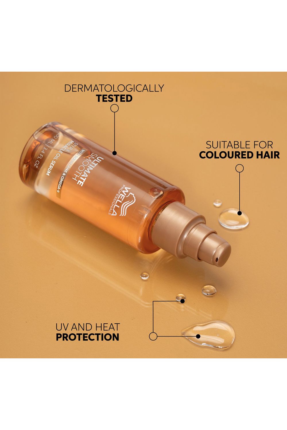 Wella Professionals Ultimate Smooth Miracle Oil Serum