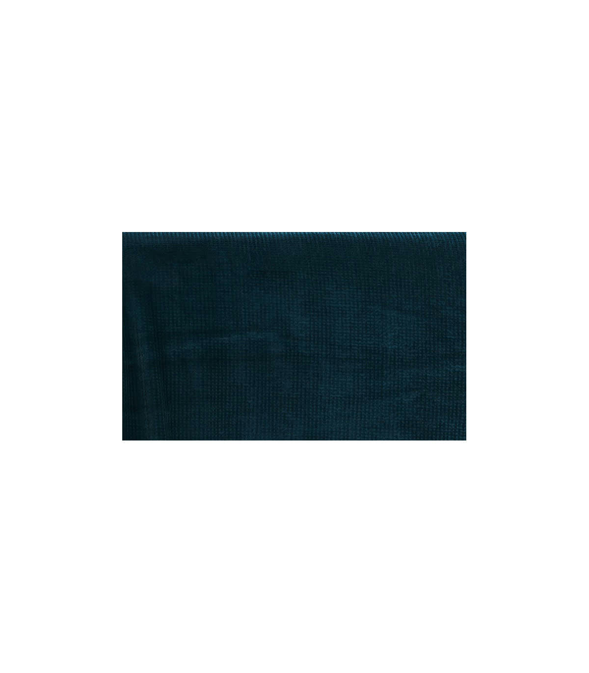 - Couvre lit velours gaufré - 240x260cm - Bleu marine