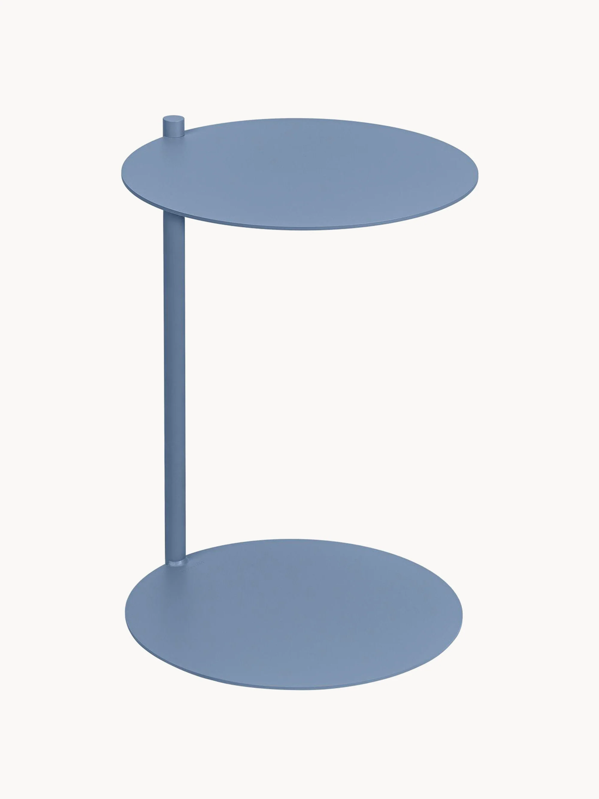 Runder Metall-Beistelltisch Ande