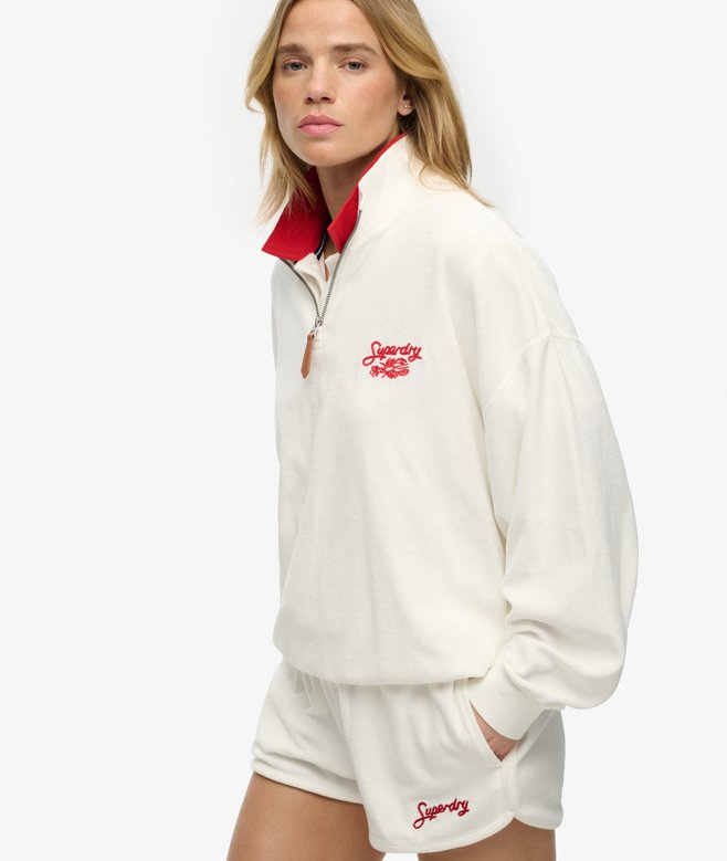 Heritage Terry Half Zip Sweatshirt