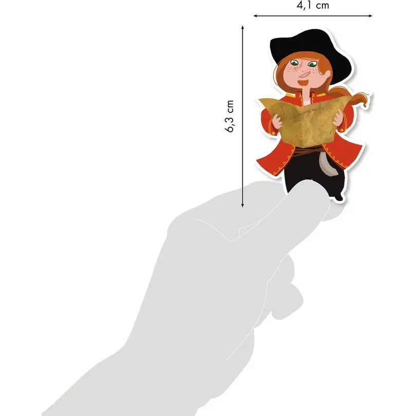Sticker 6-teilig Kreativ