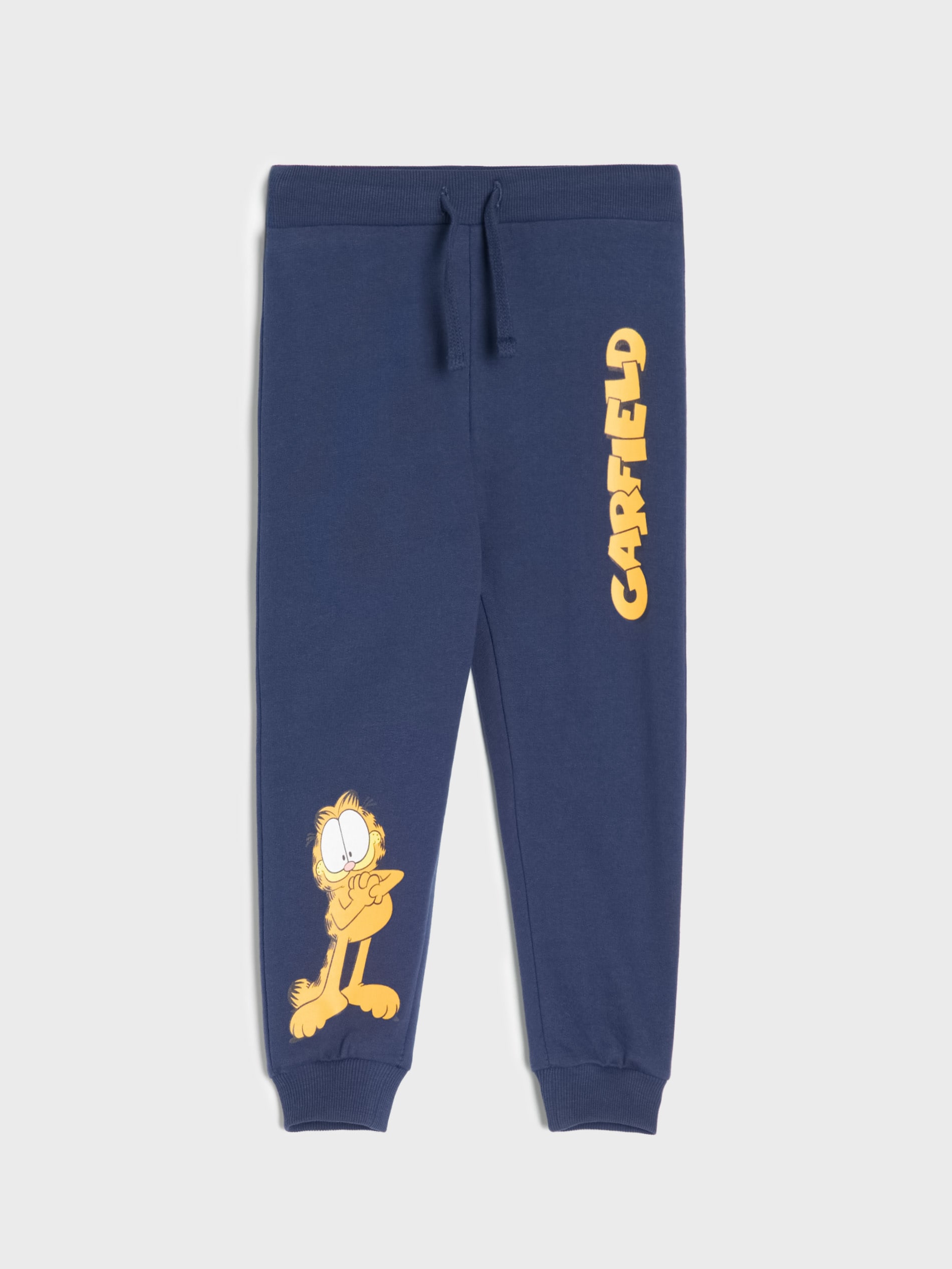 Spodnie jogger z nadrukiem Garfield