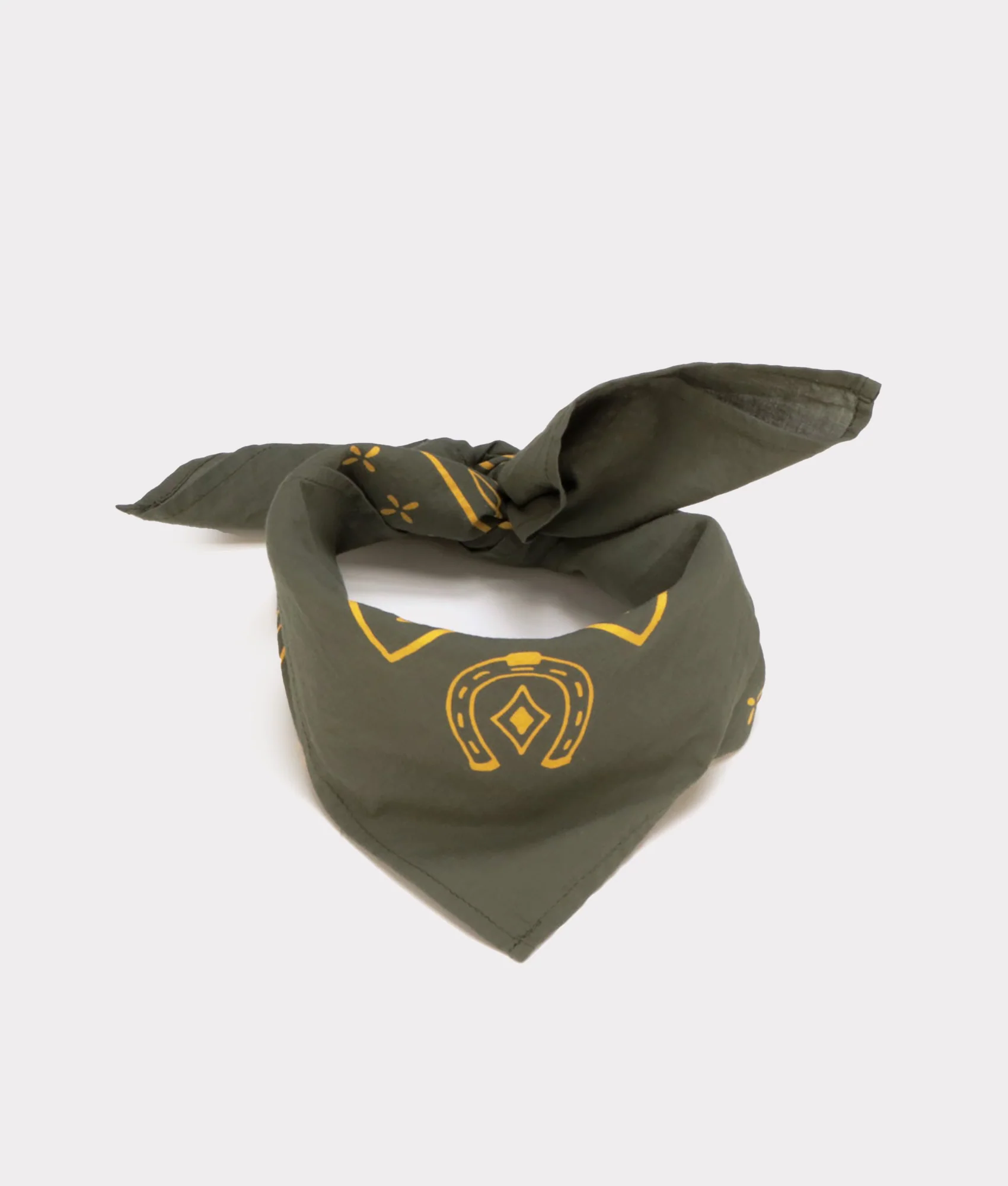 Western Bandana - Olive