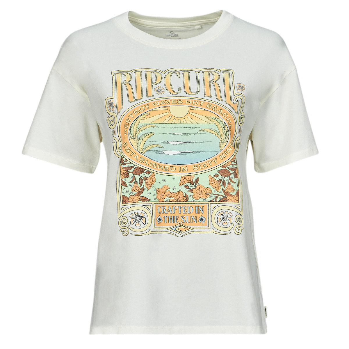 Rip Curl - LONG DAYS RELAXED TEE - Beige