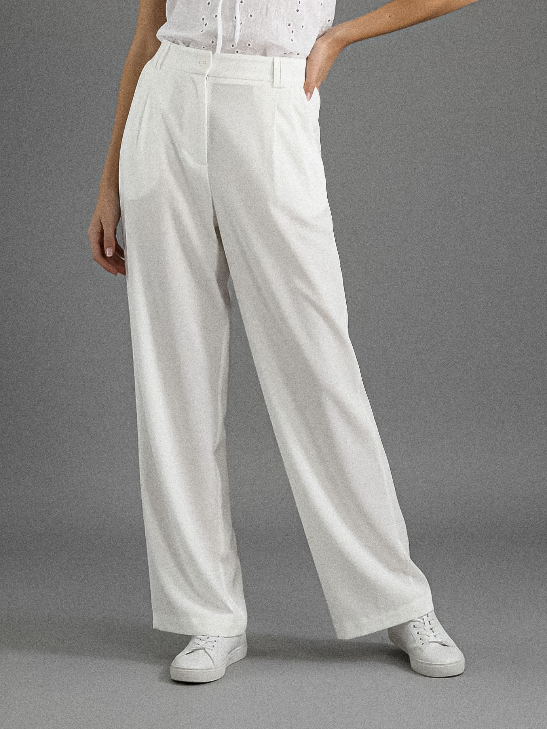 Spodnie wide leg