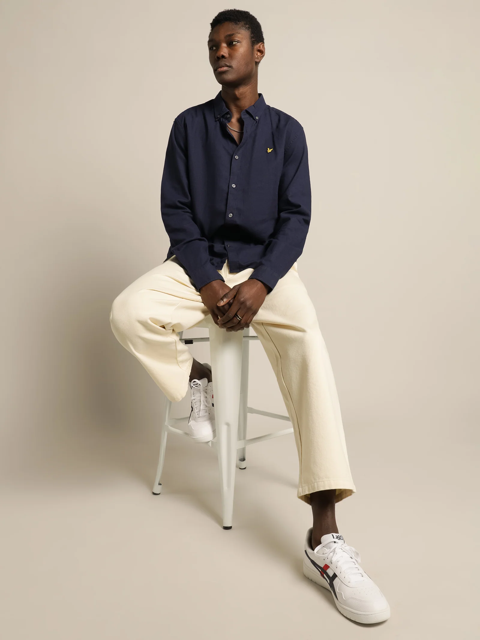 Long Sleeve Cotton Linen Shirt