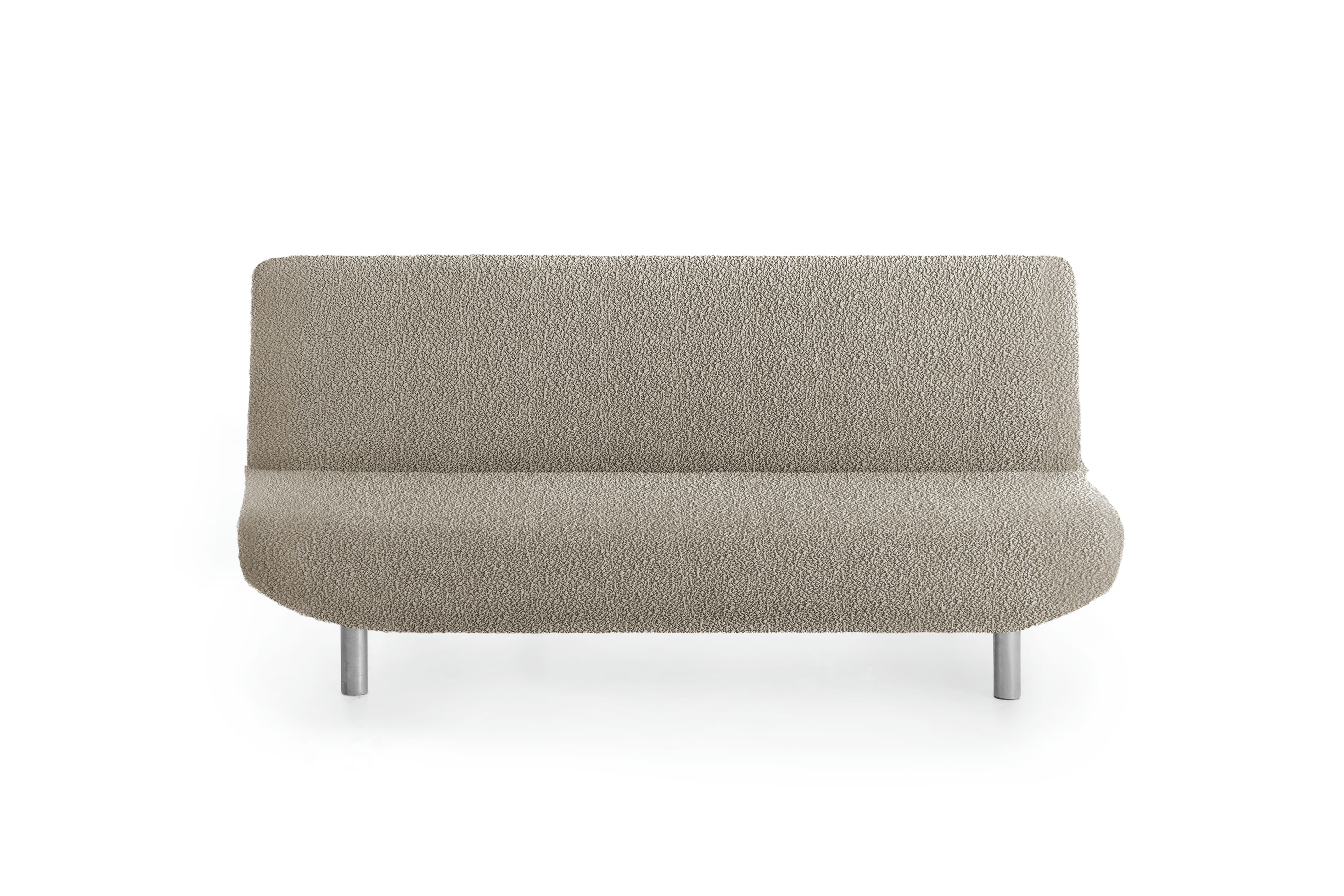 EYSA - Housse de canapé click clack extensible taupe 180 - 230 cm