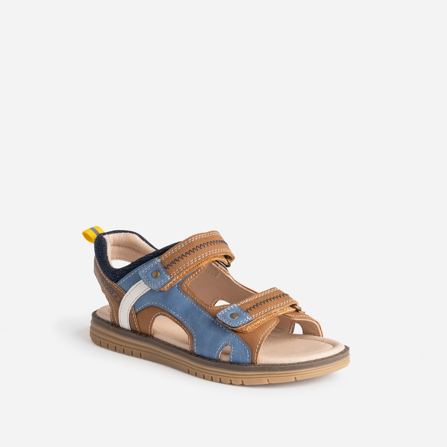 Sandale BUGGY marron et bleue