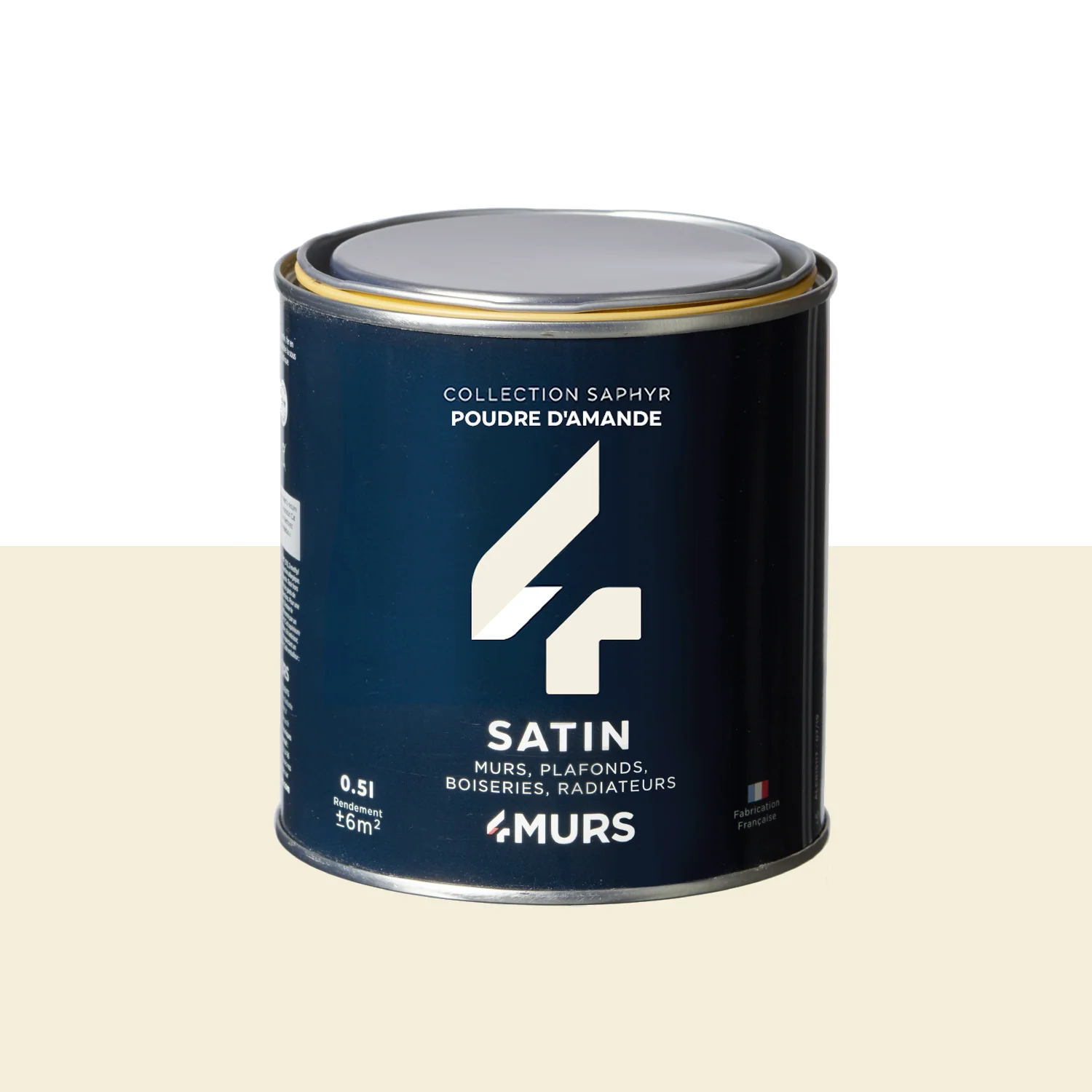 Saphyr Peinture Peinture poudre d'amande Satiné 0,5 L