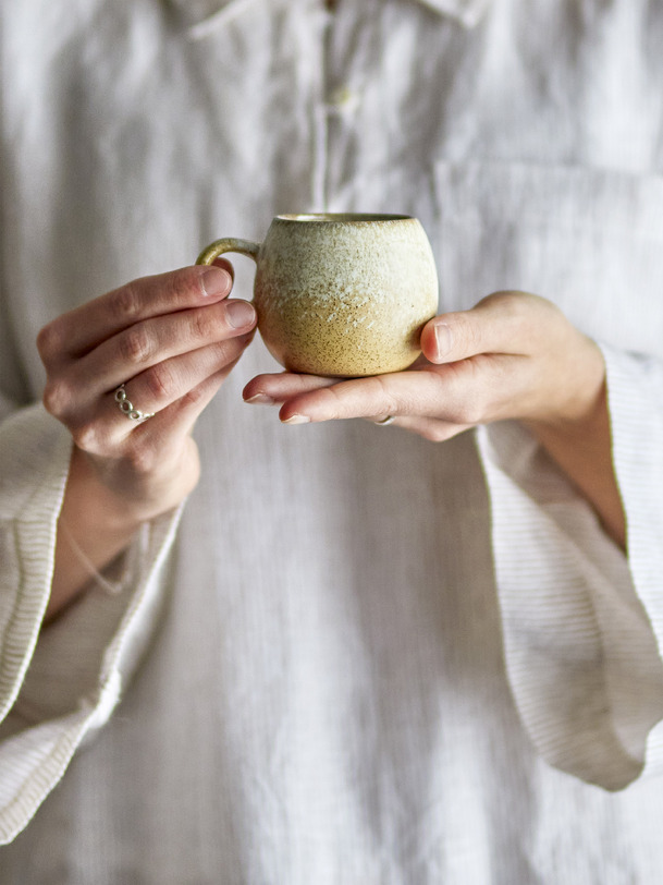Tasse espresso paula - bloomingville beige