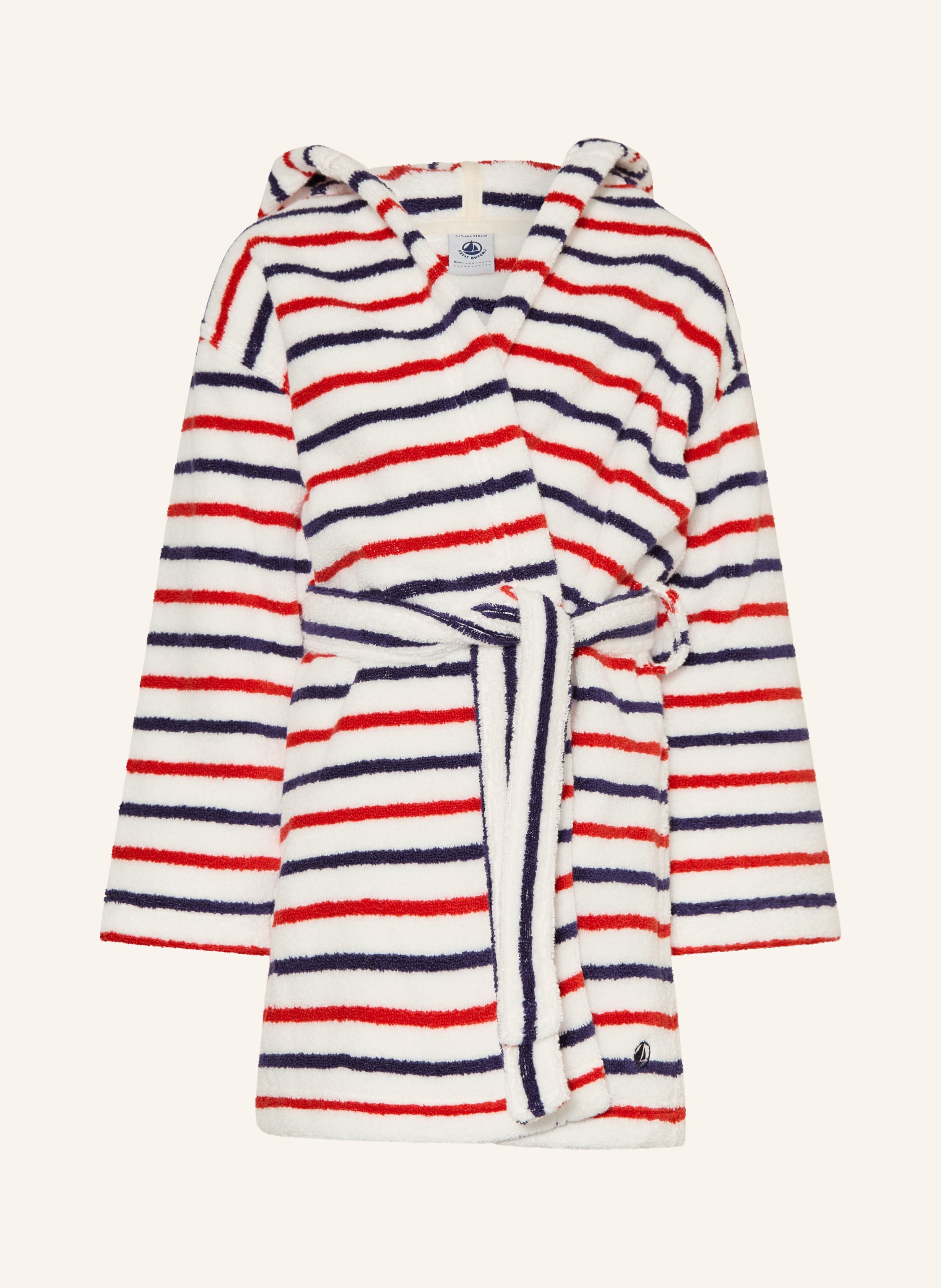 PETIT BATEAU Bademantel mit Kapuze