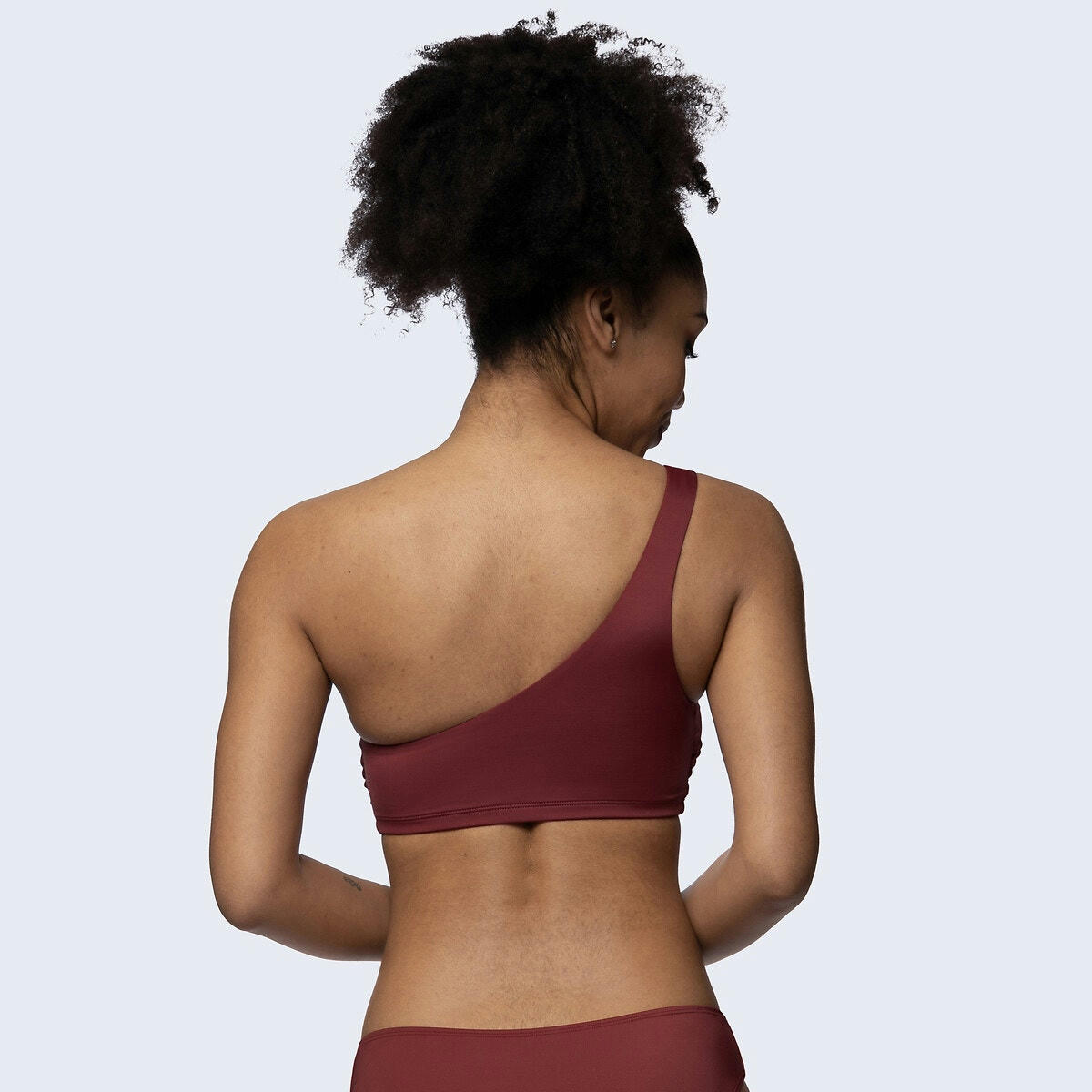 Haut de maillot de bain asymétrique Azores
