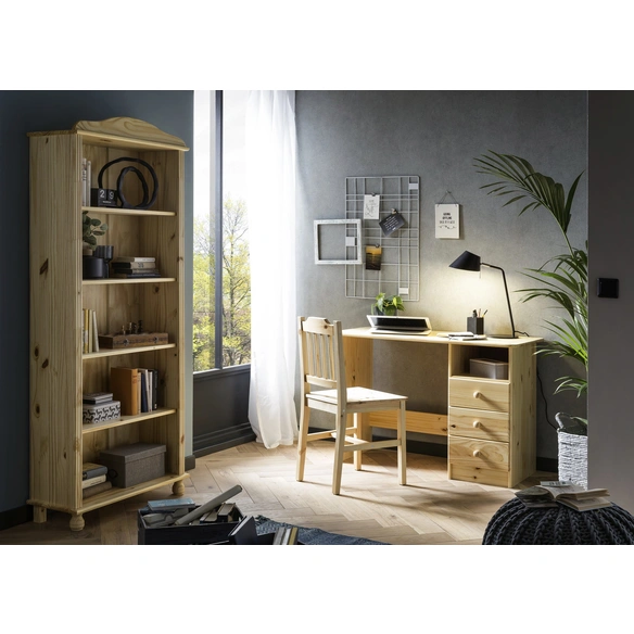 Schreibtisch, BxLxH: 110 x 54 x 73 cm, Massivholz