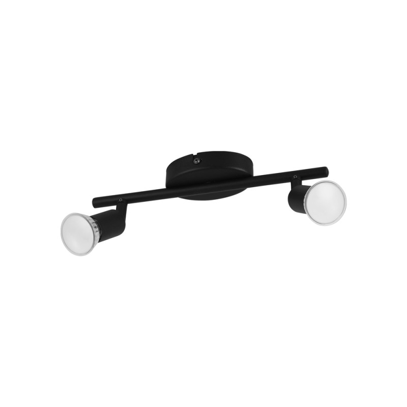 Spot LED Buzz noir GU10 2 x 3 W EGLO