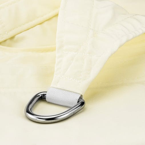 NNEDPE Wallaroo Square Shade Sail Cream : 4m x 4m