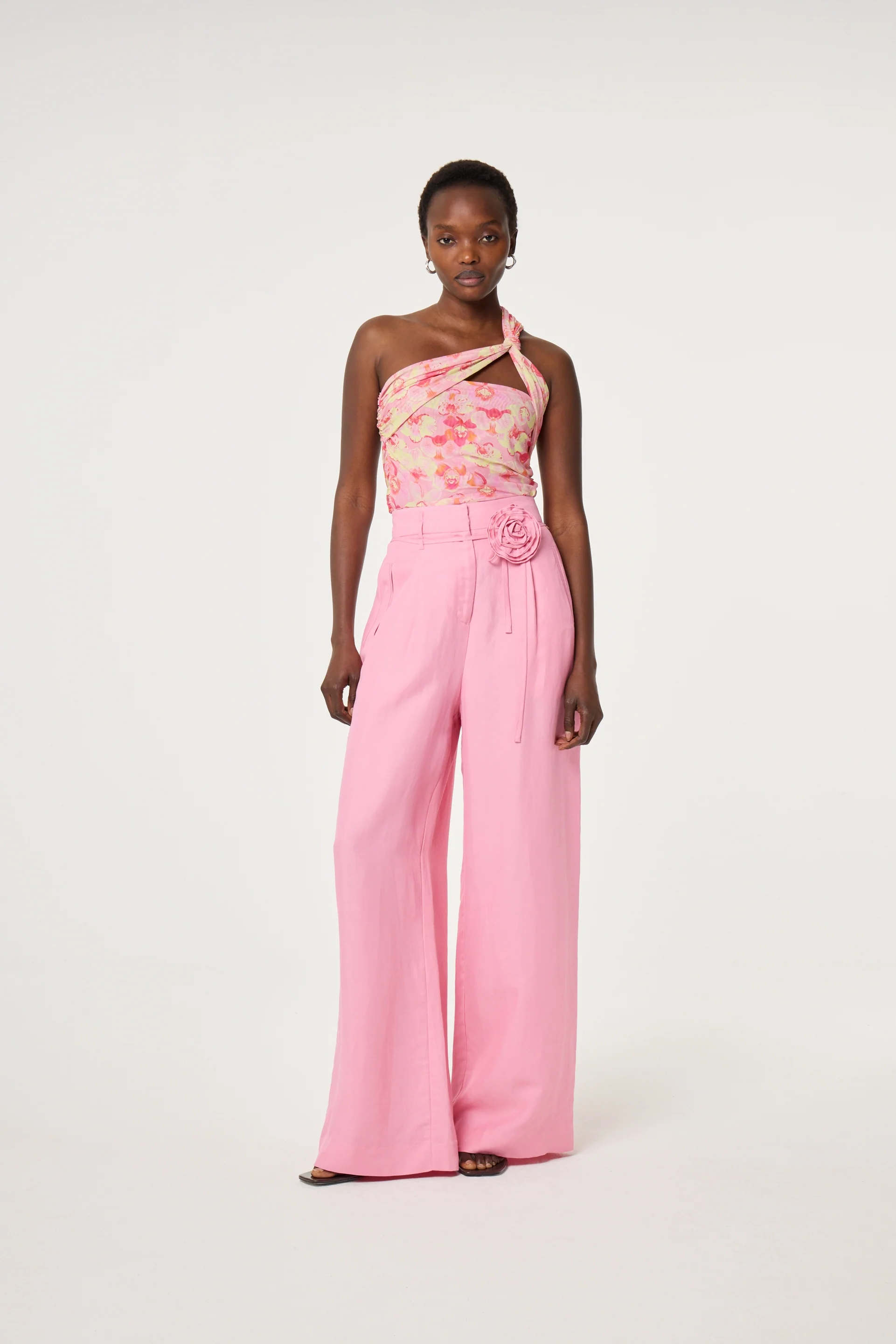 Rafael Trousers | Pink Rendez Vous