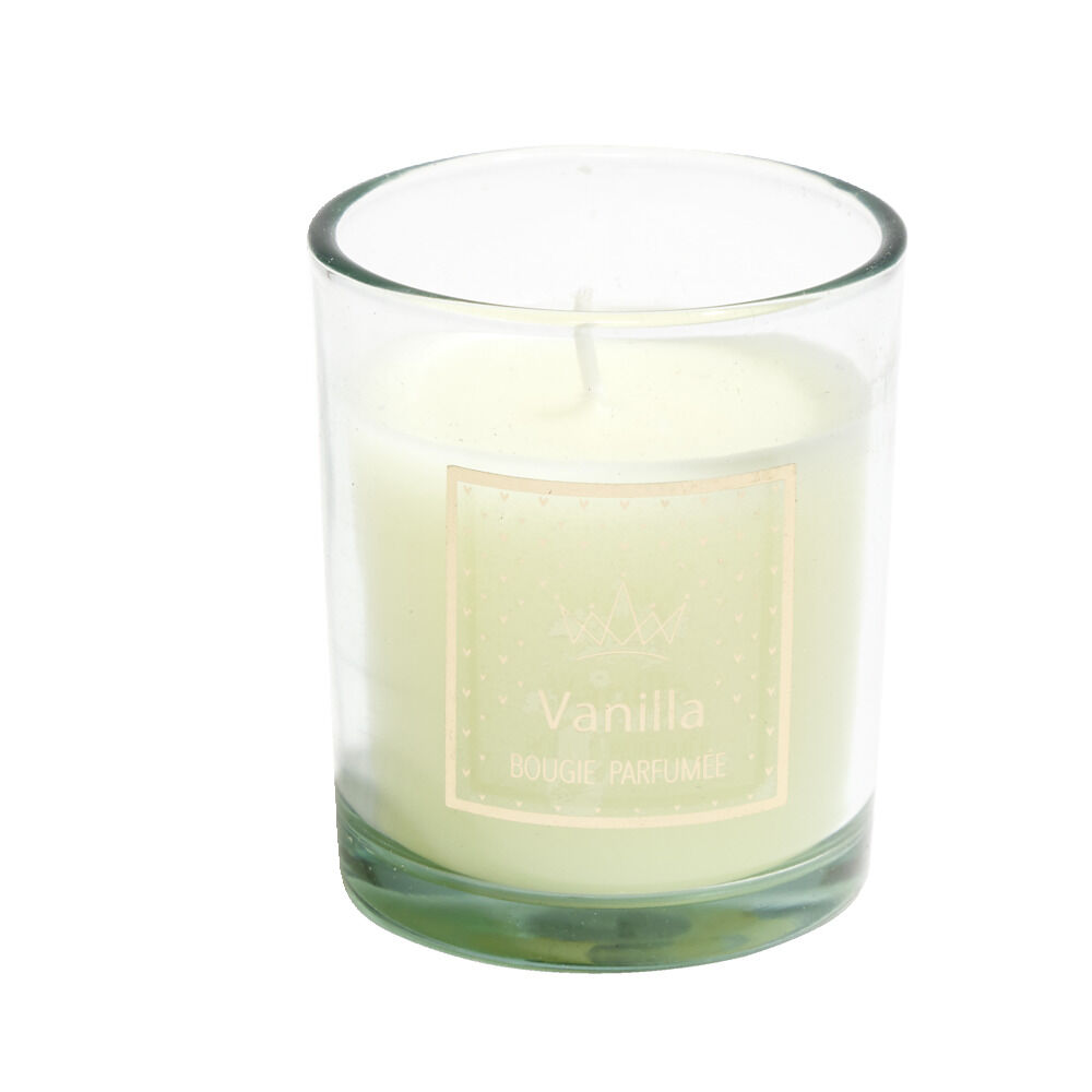 Bougie parfumée 18H pot en verre - 3 modèles