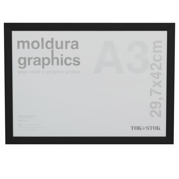 MOLDURA A3 29 CM X 42 CM GRAPHICS