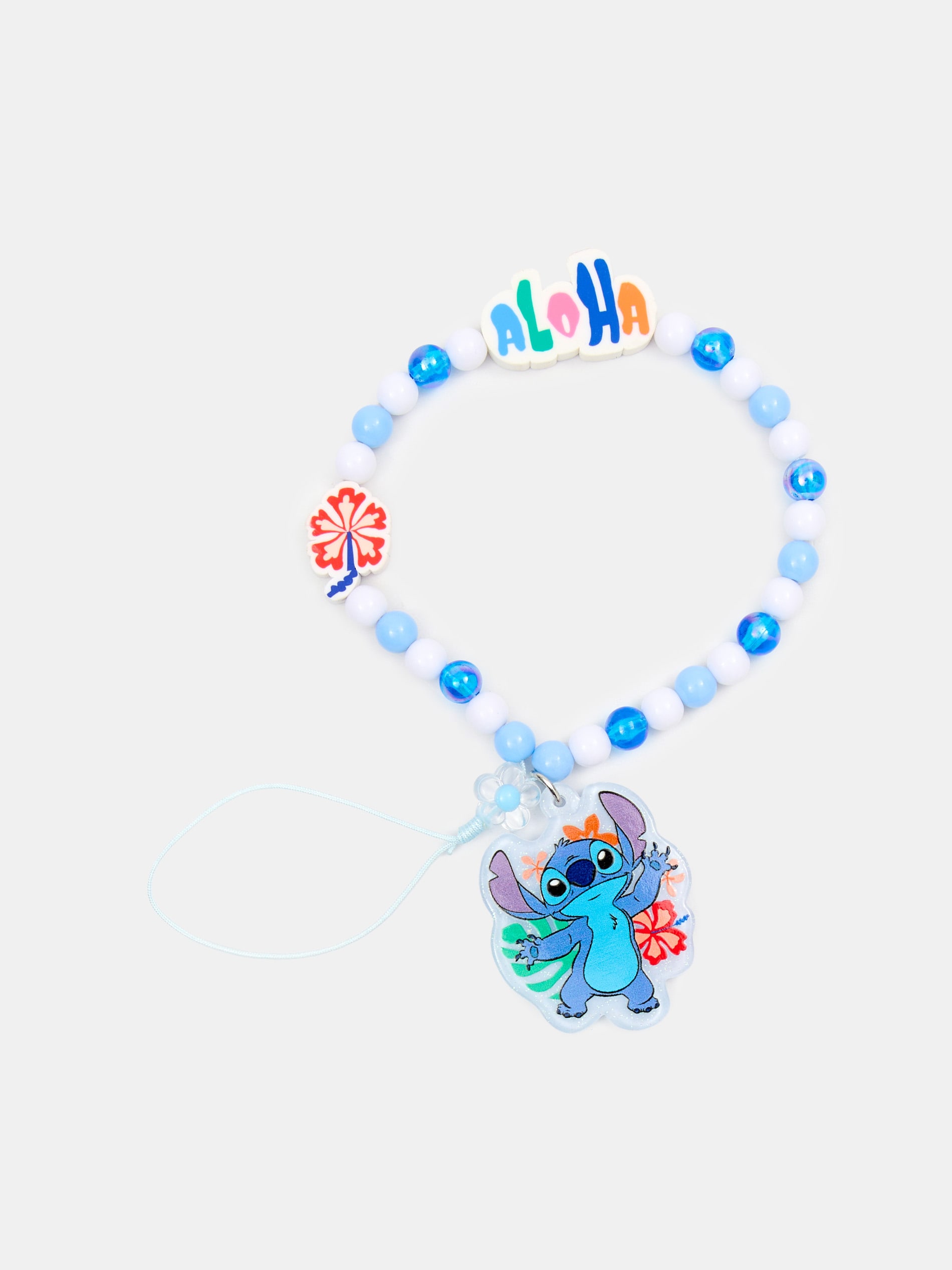Koralikowa zawieszka do telefonu Stitch