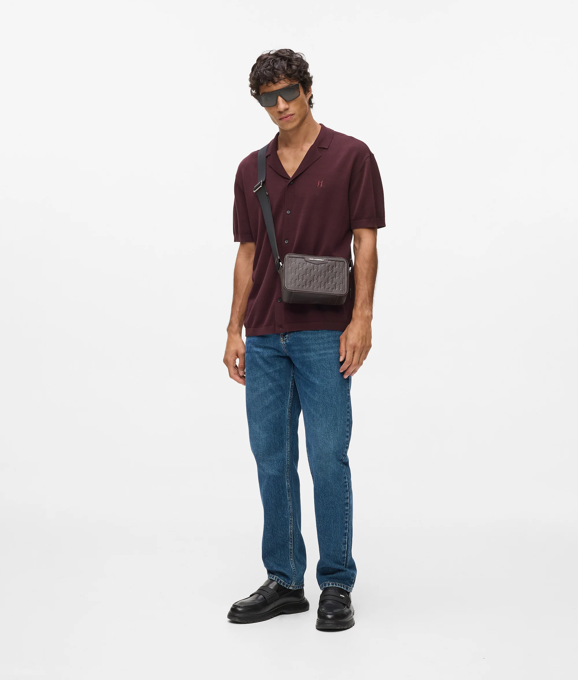 Sac caméra K/Loom en cuir