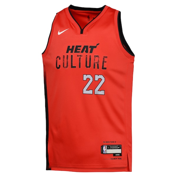 Jimmy Butler Miami Heat Nike Youth 2024/25 Swingman Player Jersey - City Edition - Red