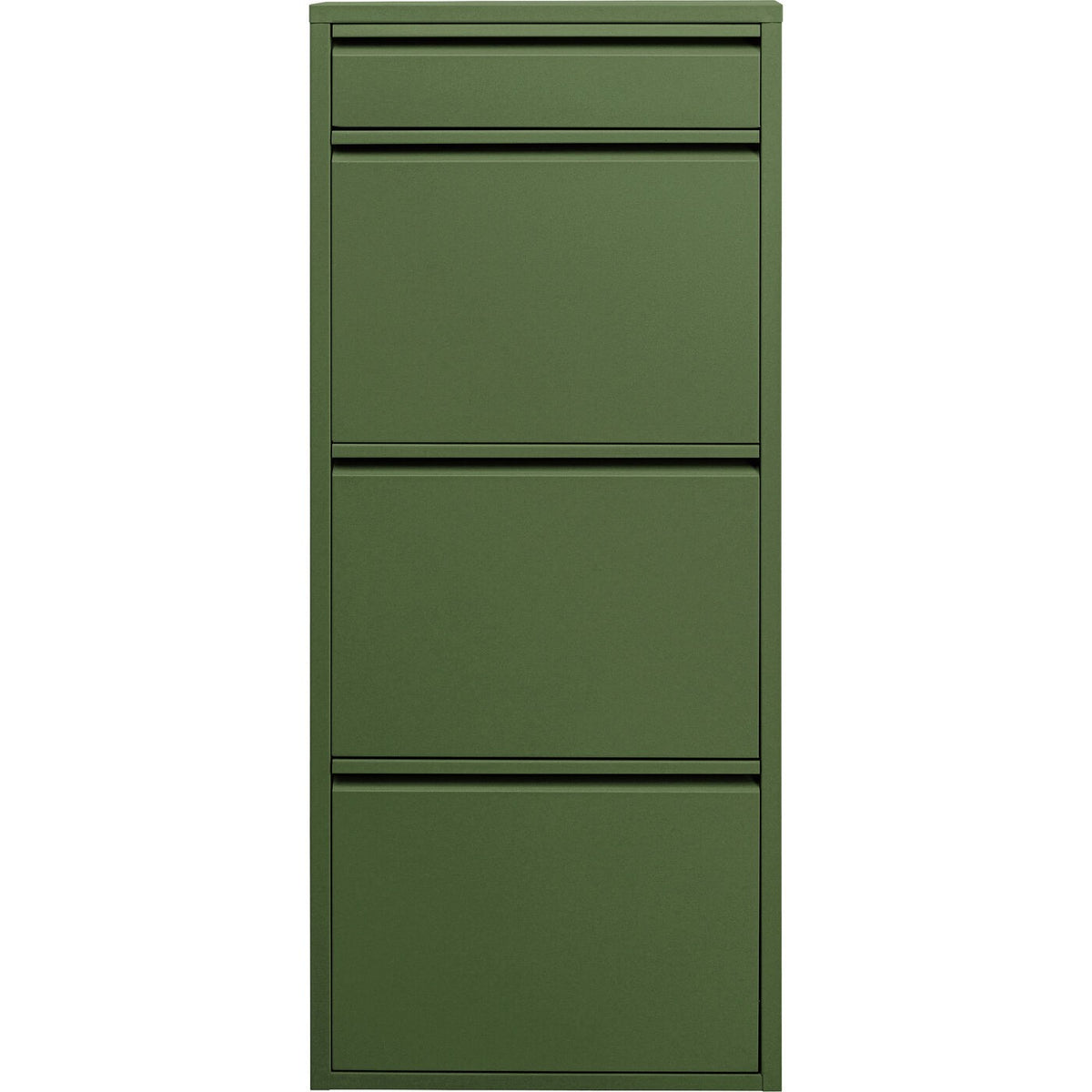 Kare Design Schoenenkast Caruso olijf 3 1 laden