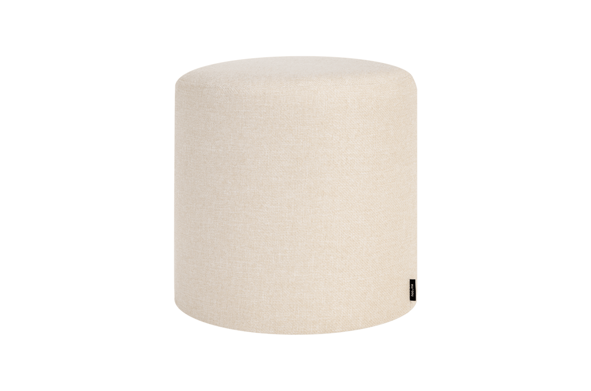 noo.ma FOLK Poef - Cream Beige