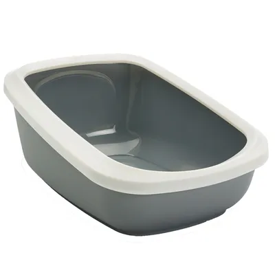 Savic Aseo Jumbo Cat Litter Tray with High Edge - 67.5cm